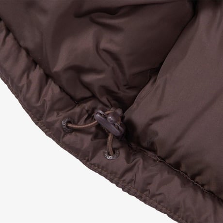 M'S PUFFY ON EX VEST DARK BROWN NV3NS51B