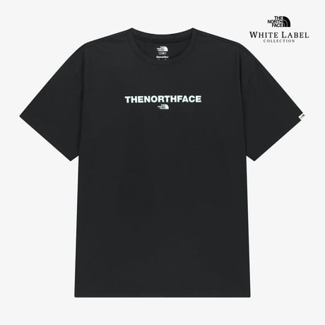 LOGO S/S R/TEE BLACK NT7US27J