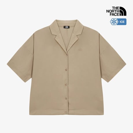 W'S ICECUBE S/S SHIRTS WALNUT NH8SS40C