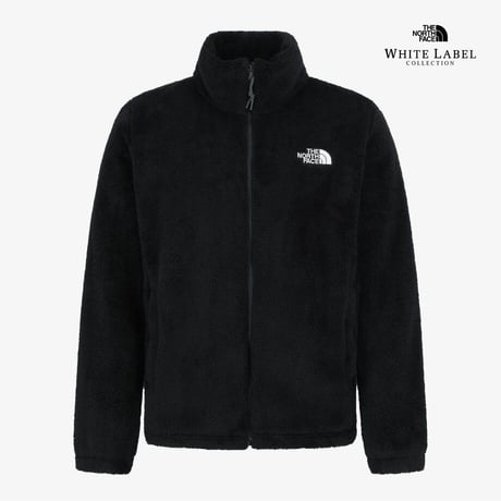 COMFY ALPHA FLEECE ZIP UP BLACK NJ4FS50J