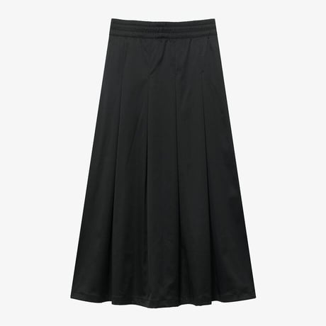 W'S SATIN FLARE SKIRT BLACK NK6NR31J