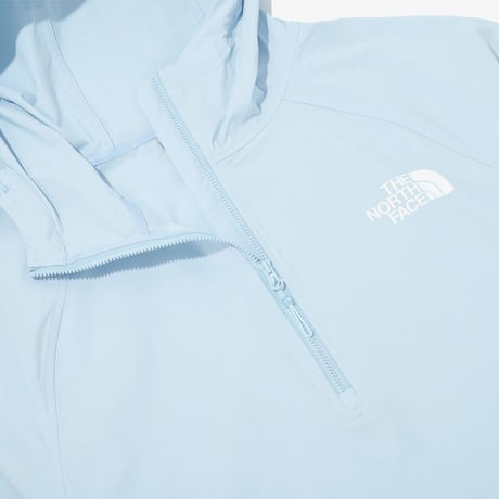 ICE RUN S/S HOOD ANORAK LIGHT BLUE NM5QQ01L
