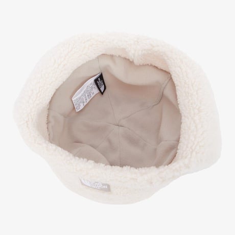 FLUFFY EARMUFF BEANIE WHITE SAND NE3BS51B