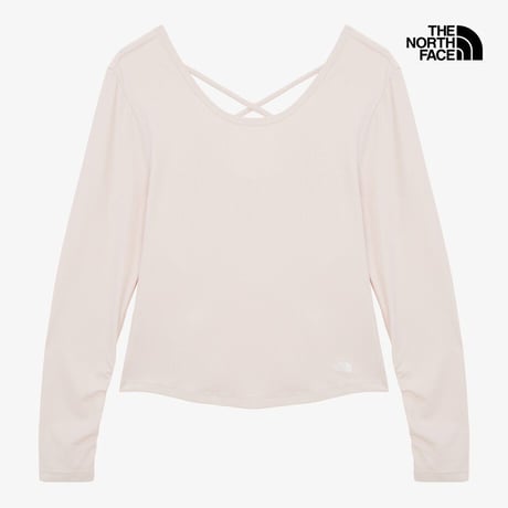 W'S DAZE L/S R/TEE LIGHT PINK NT7TR34B
