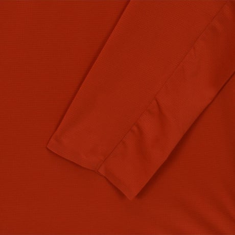 【SUMMIT SERIES】M'S MERAPEAK L/S R/TEE RED NT7TS10D