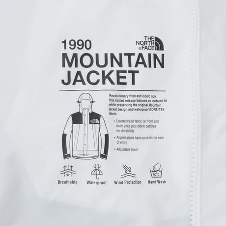 M'S 1990 GTX MOUNTAIN JACKET WHITE NJ2GS00C