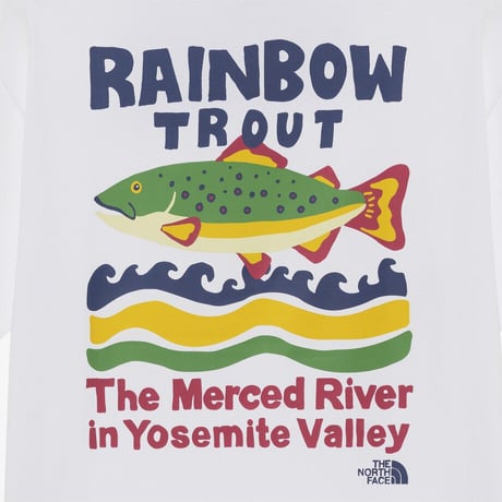 RIVER MATE S/S R/TEE WHITE NT7UR12K
