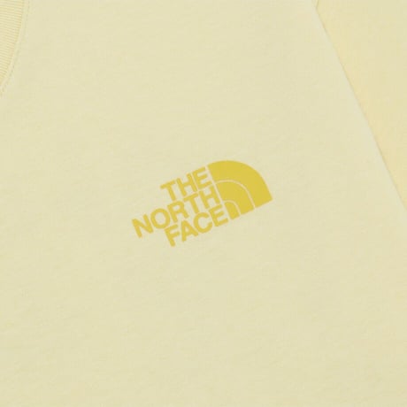 W'S TNF HANGEUL S/S R/TEE LIGHT YELLOW NT7UR42C