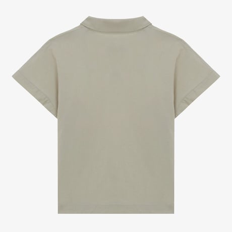 W'S FROST S/S POLO GRAYISH BEIGE NT7PR42C
