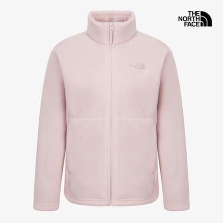 W'S FURRY FLEECE JACKET PALE PINK NJ4FS82C