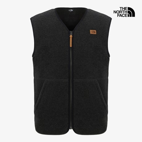 VERMO WOOL FLEECE VEST CHARCOAL NV4FR59A