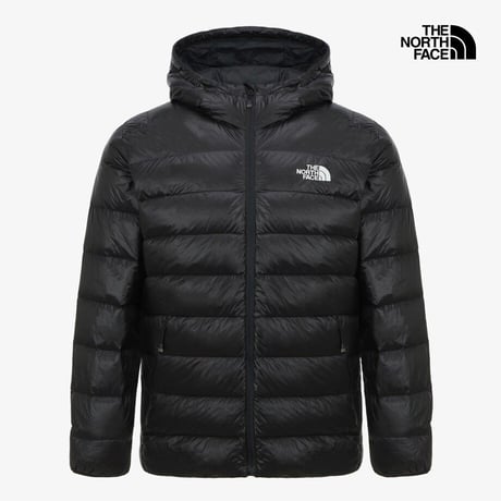 M'S MATIER DOWN HOODIE (RDS) JET BLACK NJ1DS52F