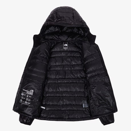 【SUMMIT SERIES】W'S LIGHT HEAT DOWN HOODIE (RDS) BLACK NJ1DS40A