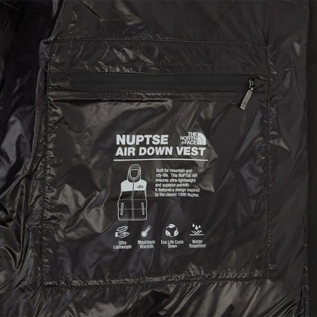 M'S NUPTSE AIR VEST (RDS) BLACK NV1DR64A