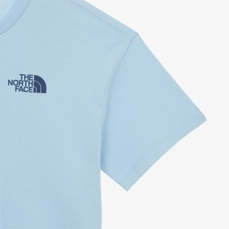 K'S LITTLE GLAMP S/S R/TEE LIGHT BLUE NT7UR12U