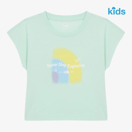 G'S SWEET RAINBOW S/S R/TEE MINT NT7UR11U