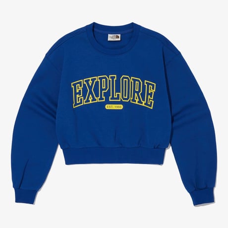 EXPLORE SWEATSHIRTS ROYAL BLUE NM5MQ02M
