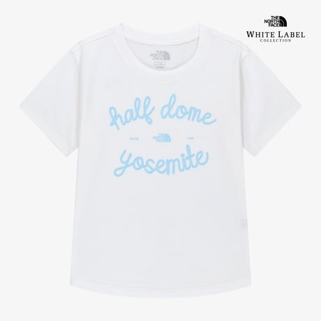 W'S HALF DOME S/S R/TEE WHITE NT7US31K