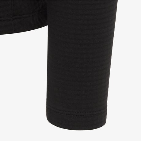 W'S ORTLER L/S ZIP TEE BLACK NT7LR88A