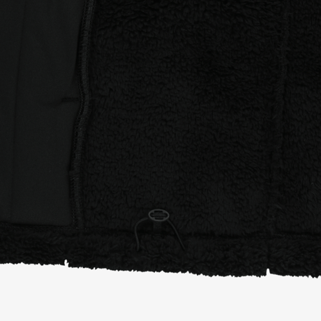 COMFY ALPHA FLEECE ZIP UP BLACK NJ4FR50J