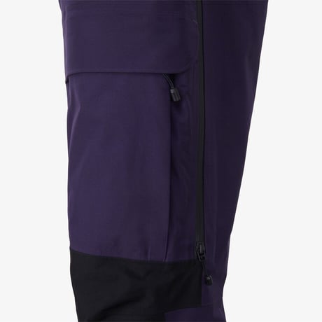 【SUMMIT SERIES】M SUMMIT VERBIER GTX BIB DARK PURPLE NP6GS78A