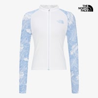 W'S WAVEY PRINT RASHGUARD SKY BLUE NJ5JR34A