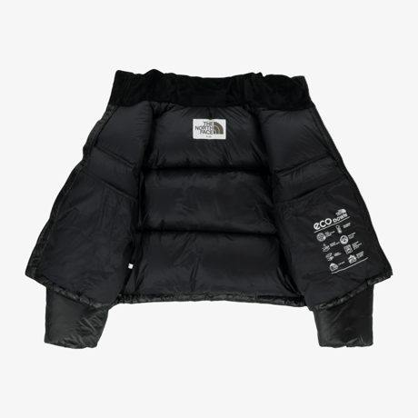 W'S NOVELTY NUPTSE DOWN JACKET (RDS) BLACK NJ1DR85J