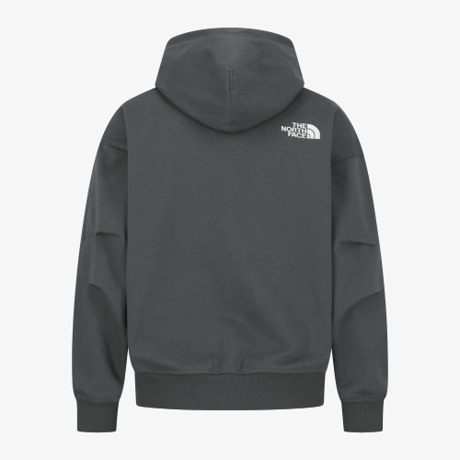 WL HOOD ZIP UP CHARCOAL GREY NJ5JS01L