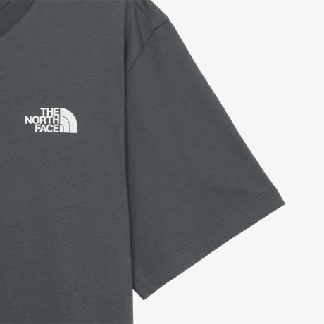 TNF HANGEUL S/S R/TEE CHARCOAL GREY NT7UR59B
