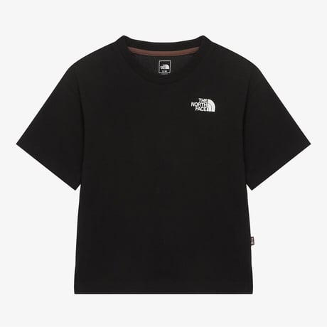 W'S HANGEUL S/S R/TEE BLACK NT7US55B