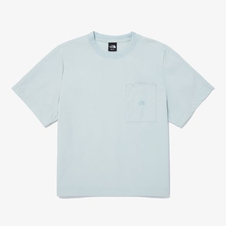 ALL ROUND S/S R/TEE PALE GREEN NT7UQ11B