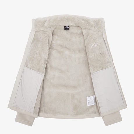 W'S FURRY FLEECE JACKET SAND SHELL NJ4FS82B