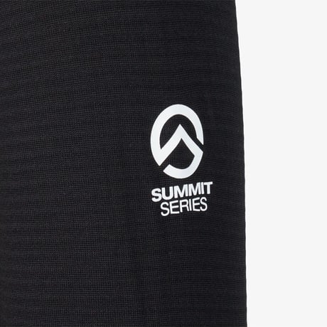 【SUMMIT SERIES】W'S SUMMIT HAYES L/S ZIP TEE BLACK NT7LS99B