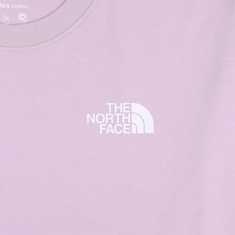 GEODOME L/S R/TEE PALE PINK NT7TS01M