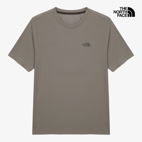 M'S ENDURUN S/S R/TEE DARK BEIGE NT7US56C