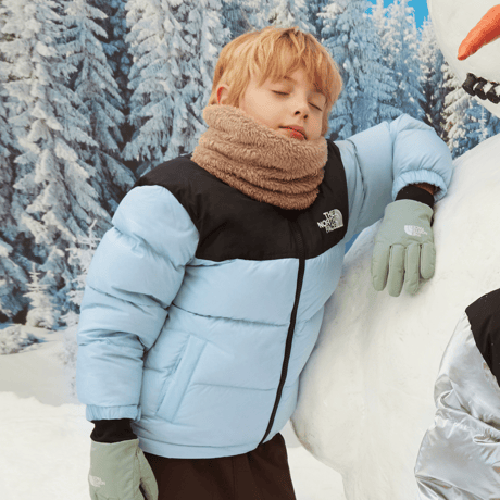 K'S 1996 NUPTSE JACKET (RDS) LIGHT BLUE NJ1DR67W