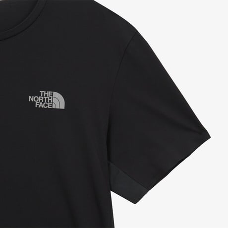 M'S PACE-ON S/S R/TEE BLACK NT7US15A