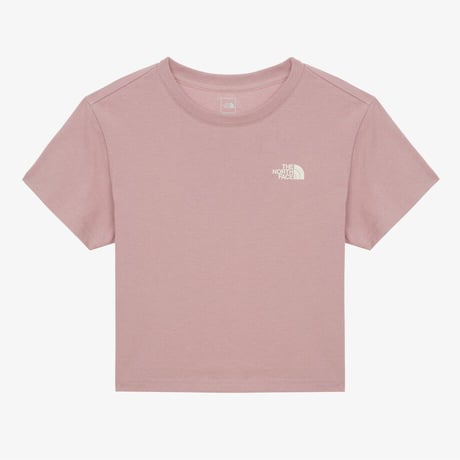 W’S FLORET S/S R/TEE GRAYISH PINK NT7UR32C