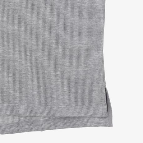 WAFFLE L/S R/TEE MELANGE GREY NT7TR02K
