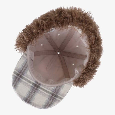 STANDARD LOW EARMUFF CAP IVORY NE3CS54K