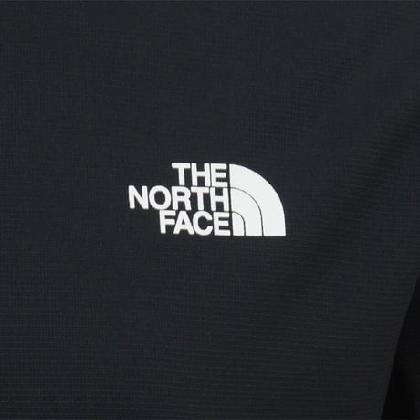 W'S ICE FLEX S/S ZIP TEE BLACK NT7KS30A