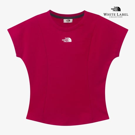 W'S DELPHIE S/S R/TEE HOT PINK NT7UR30L