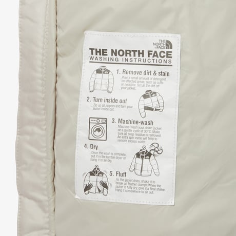 W'S NOVELTY NUPTSE RDS DOWN JACKET CREAM BEIGE NJ1DQ80M