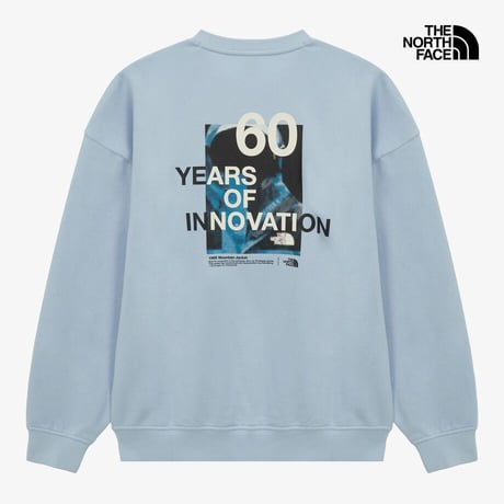 TNF 60TH ANNIVERSARY SWEATSHIRTS MILKY BLUE NM5MS55B
