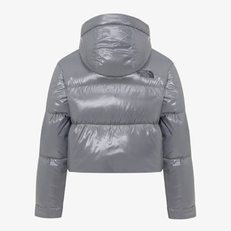 W'S GLOSSY ELBERON RDS DOWN JACKET GRAY NJ1DQ81L