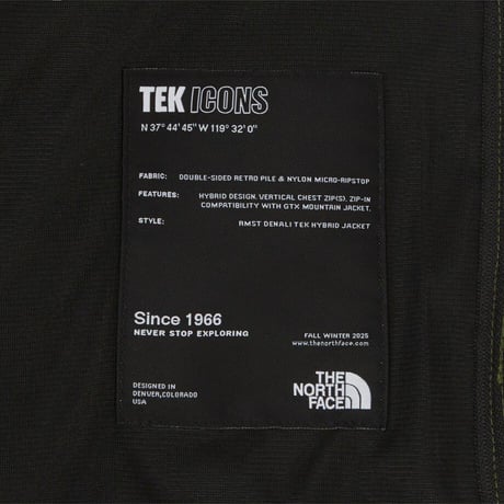 M RMST DENALI TEK HYBRID JACKET KHAKI NJ4FR67B