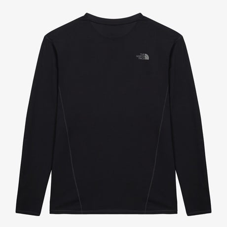 VANE L/S R/TEE BLACK NT7TS07A