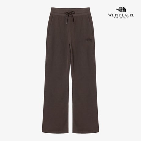 W'S DYEING SWEATPANTS BROWN NP6KQ82K