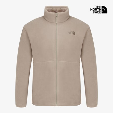 M'S FURRY FLEECE JACKET LIGHT BEIGE NJ4FR50C