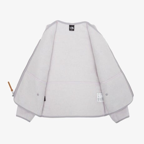 VERMO WOOL FLEECE JACKET LIGHT PURPLE NJ4FR59C